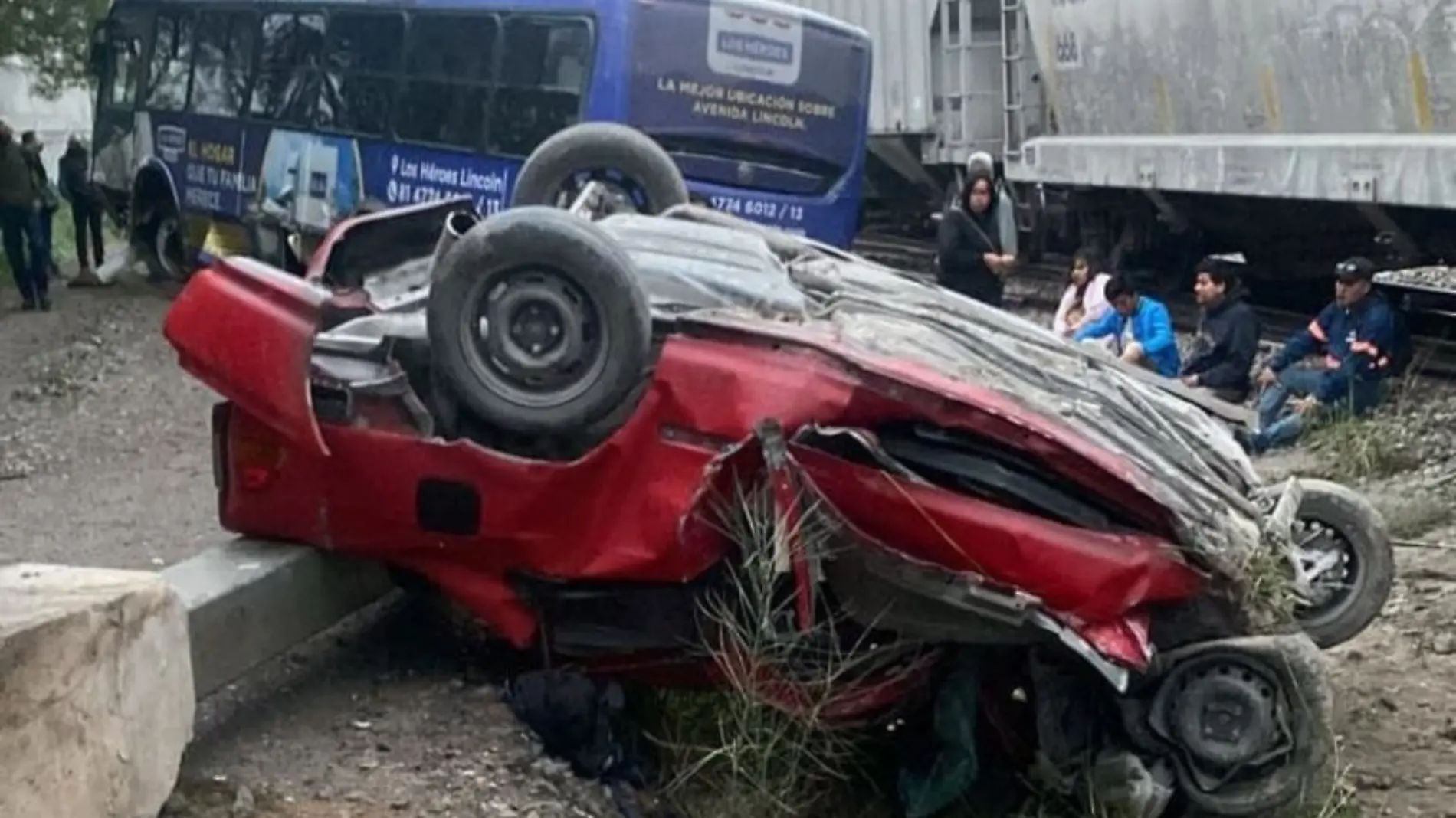 Accidente en García 